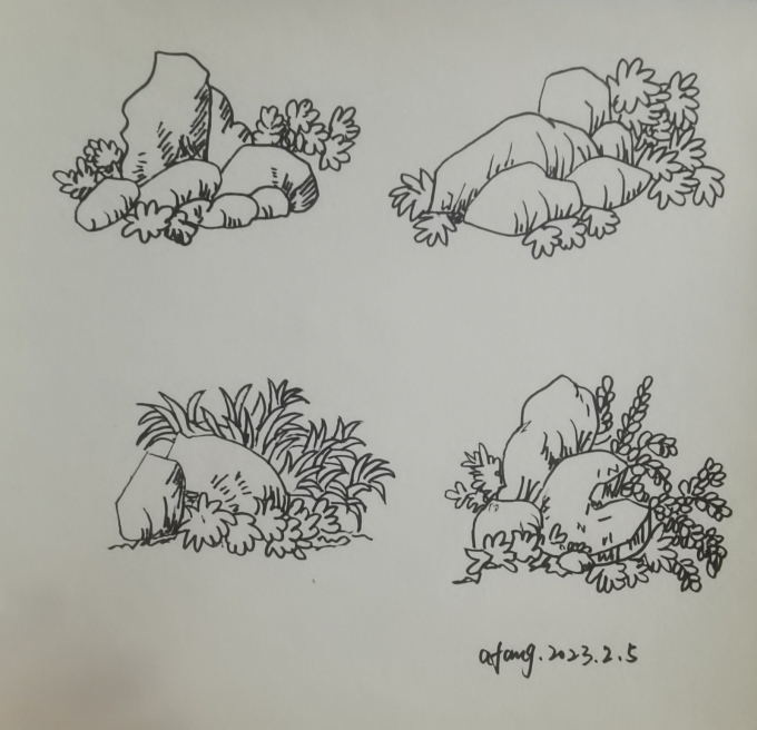 每日一画_线描画