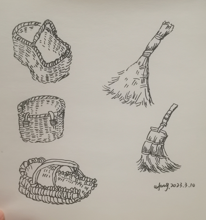 每日一画_线描画