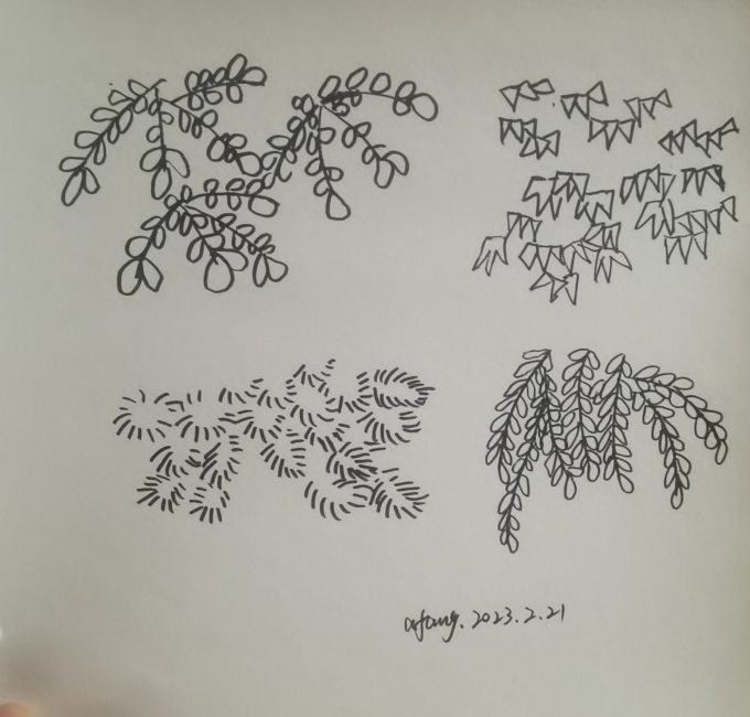 每日一画_线描画